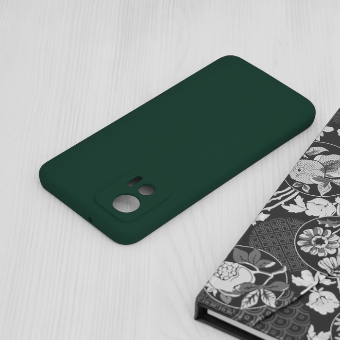 Husa Motorola Edge 30 Neo, Soft Edge Silicone, Dark Green [4]