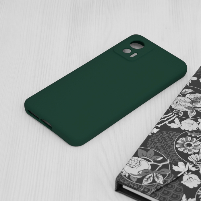 Husa Motorola Edge 30 Neo, Soft Edge Silicone, Dark Green [3]