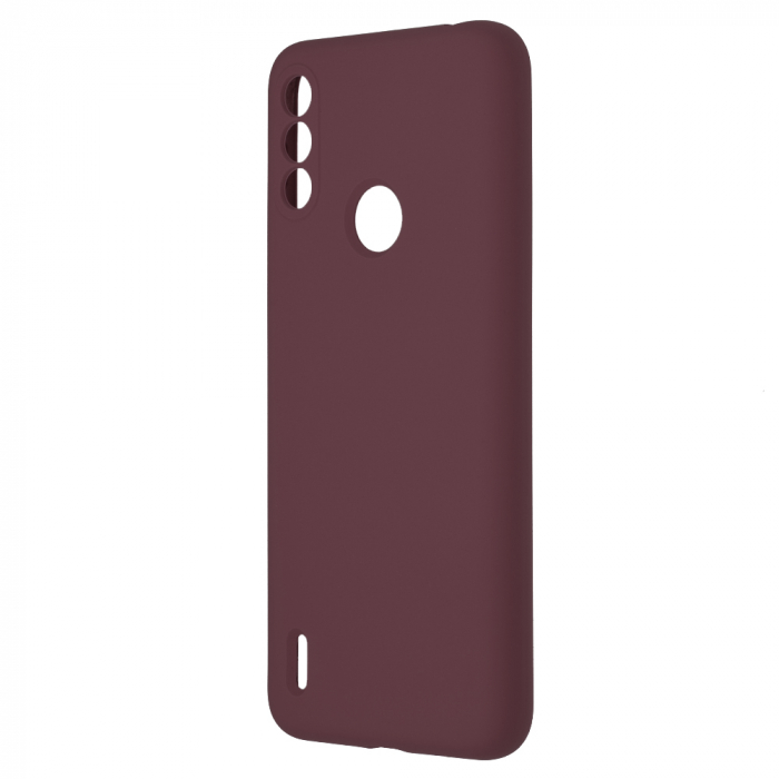 Husa Motorola Moto E7 Power / E7i Power, Soft Edge Silicone, Plum Violet [2]