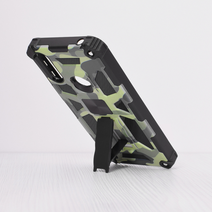 Husa Motorola Moto E7 Power / E7i Power, Techsuit Blazor, Camo Lime [3]