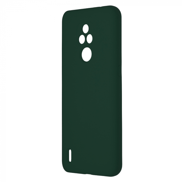 Husa Motorola Moto E7, Soft Edge Silicone, Dark Green [2]