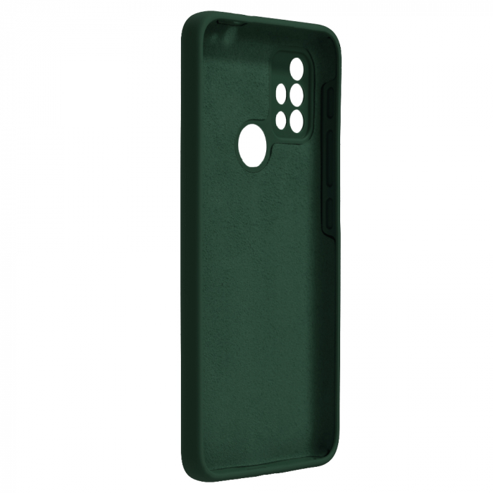Husa Motorola Moto G10 / G30, Soft Edge Silicone, Dark Green [3]