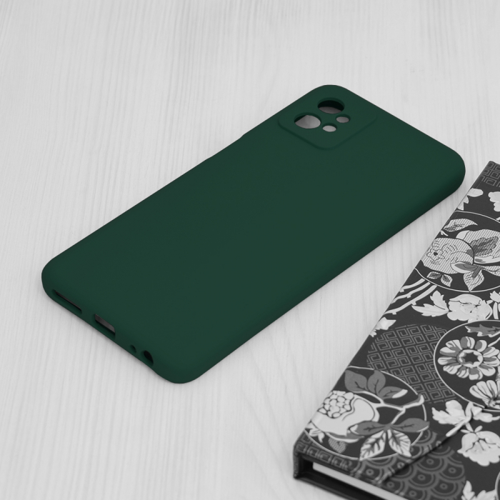 Husa Motorola Moto G32, Soft Edge Silicone, Dark Green [3]