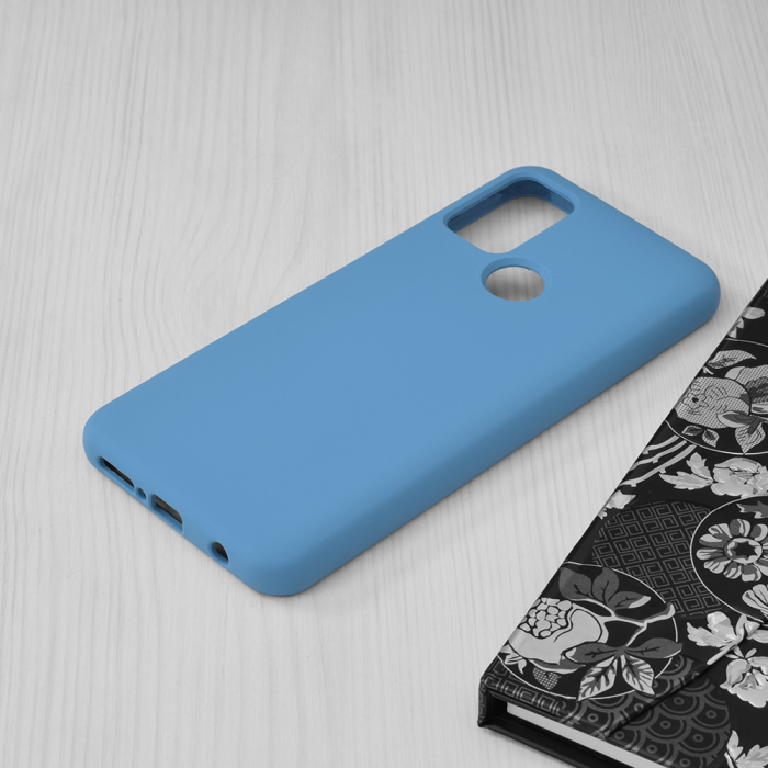 Husa Motorola Moto G50, Soft Edge Silicone, Denim Blue [3]