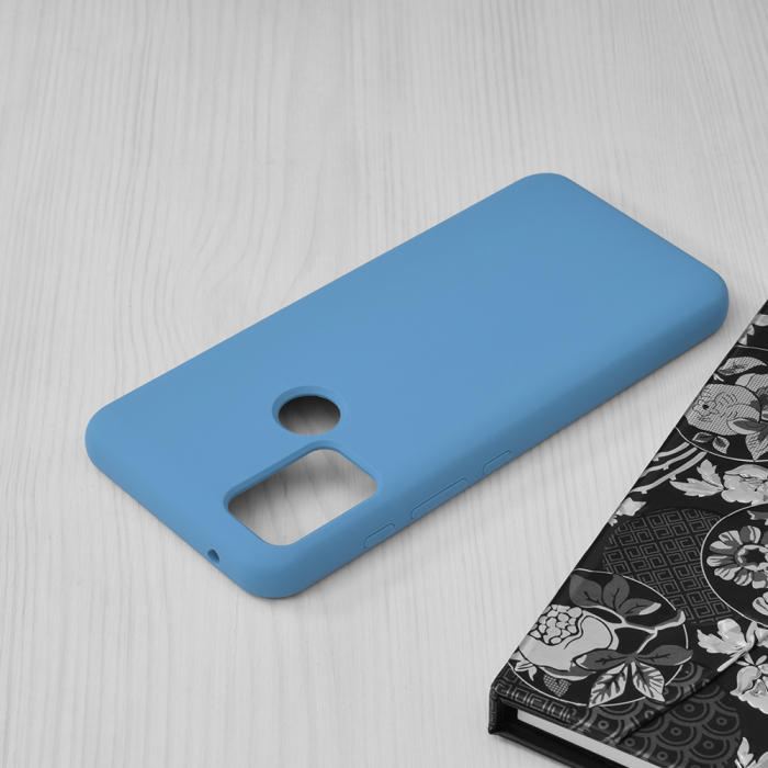 Husa Motorola Moto G50, Soft Edge Silicone, Denim Blue [4]