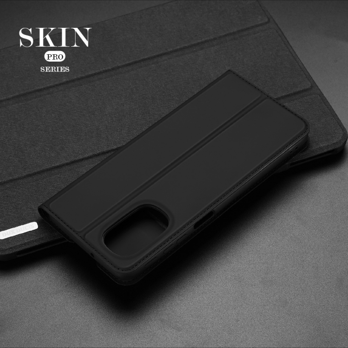Husa Motorola Moto G51 5G, Dux Ducis Skin Pro Flip Book, Negru [5]