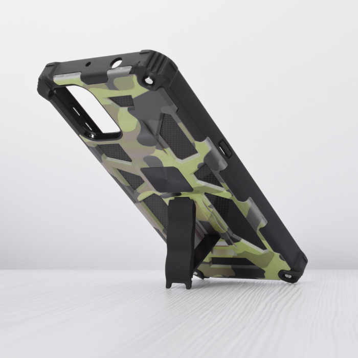 Husa Motorola Moto G9 Plus, Techsuit Blazor, Camo Lime [3]