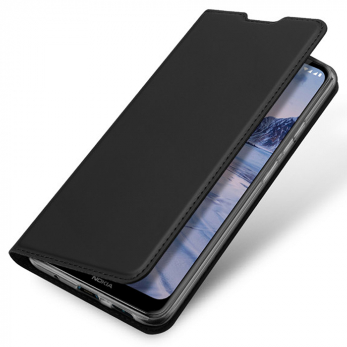 Husa Nokia 2.4, Dux Ducis Skin Pro Flip Book, Negru [2]