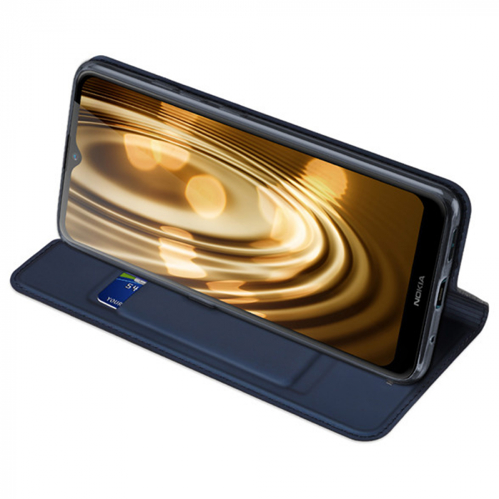 Husa Nokia 2.4, Dux Ducis Skin Pro Flip Book, Negru [8]