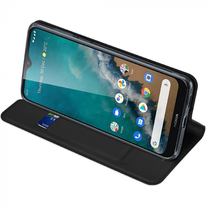 Husa Nokia G50, Dux Ducis Skin Pro Flip Book, Negru [5]