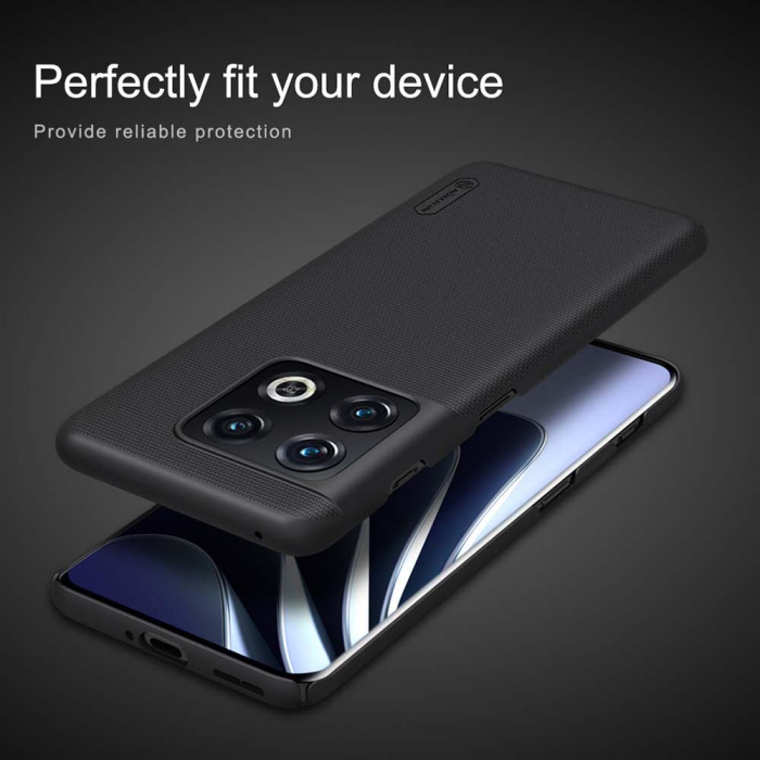 Husa OnePlus 10 Pro, Nillkin Super Frosted Shield, Negru [3]