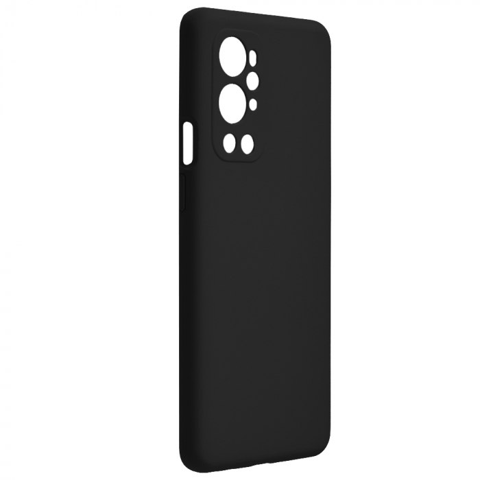 Husa OnePlus 9 Pro, Soft Edge Silicone, Negru [2]