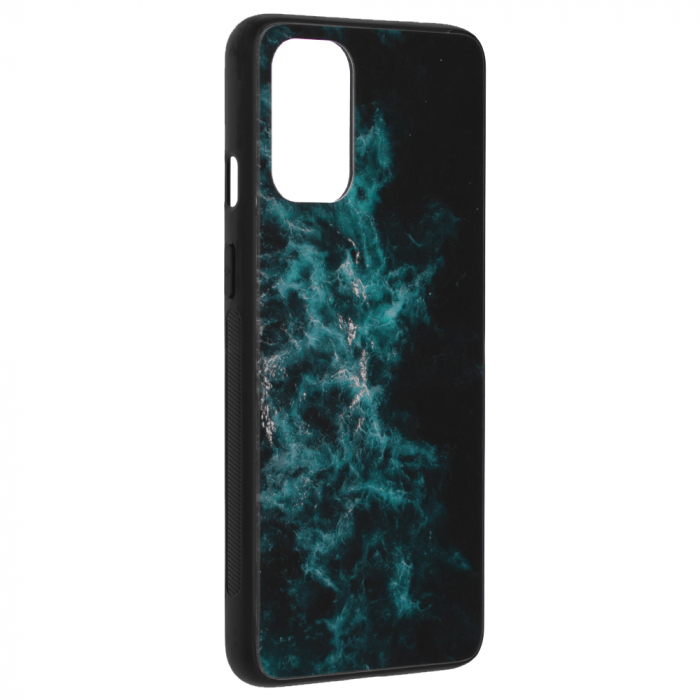 Husa OnePlus 9R, Glaze Series, Blue Nebula [4]