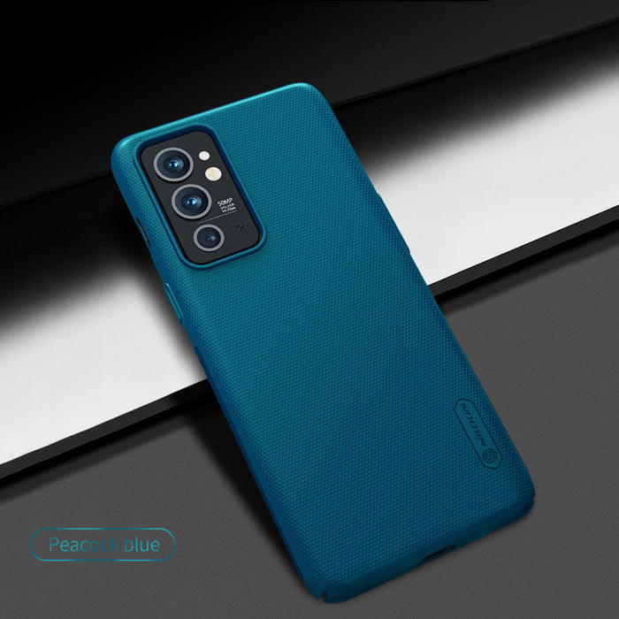 Husa OnePlus 9RT, Nillkin Super Frosted Shield, Blue [4]