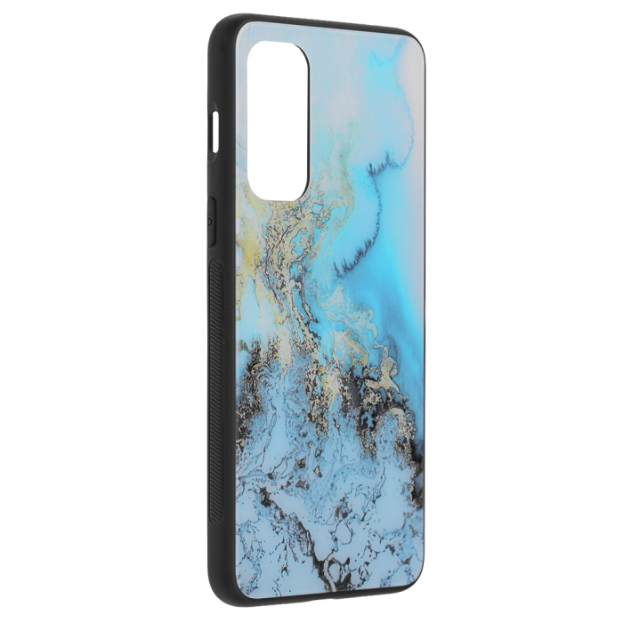 Husa OnePlus Nord 2 5G, Glaze Series, Blue Ocean [2]