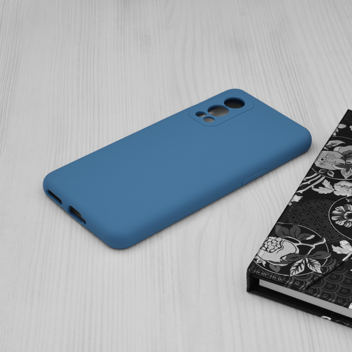 Husa OnePlus Nord 2 5G, Soft Edge Silicone, Denim Blue [4]
