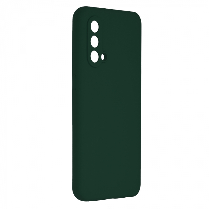 Husa OnePlus Nord CE 5G, Soft Edge Silicone, Dark Green [2]