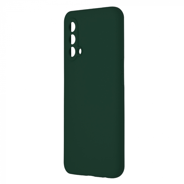 Husa OnePlus Nord CE 5G, Soft Edge Silicone, Dark Green [3]
