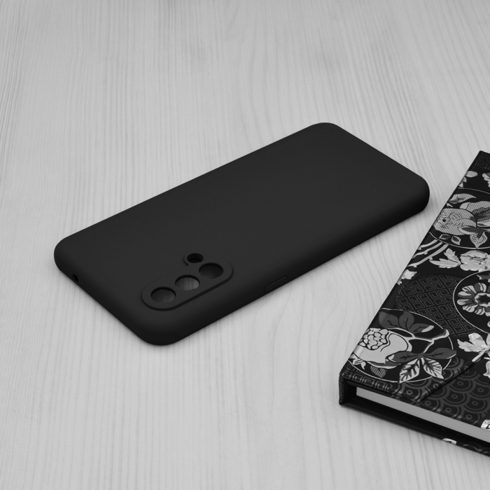 Husa OnePlus Nord CE 5G, Soft Edge Silicone, Negru [4]