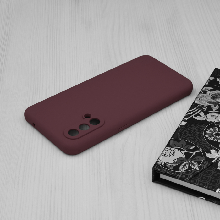 Husa OnePlus Nord CE 5G, Soft Edge Silicone, Plum Violet [4]