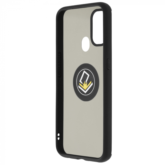 Husa OnePlus Nord N100 cu inel suport stand magnetic, Negru [3]