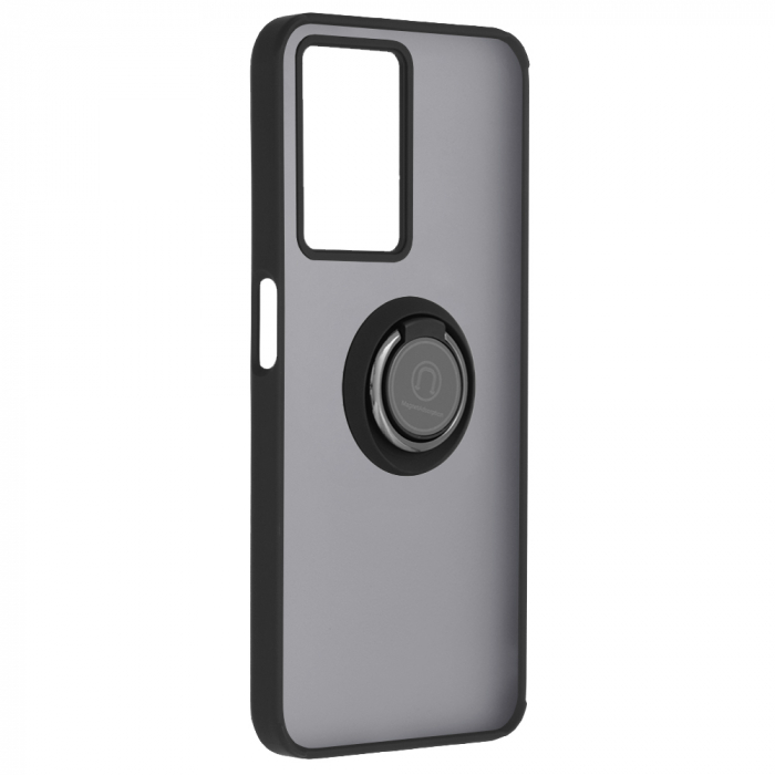 Husa OnePlus Nord N20 SE cu inel suport stand magnetic, Negru [6]
