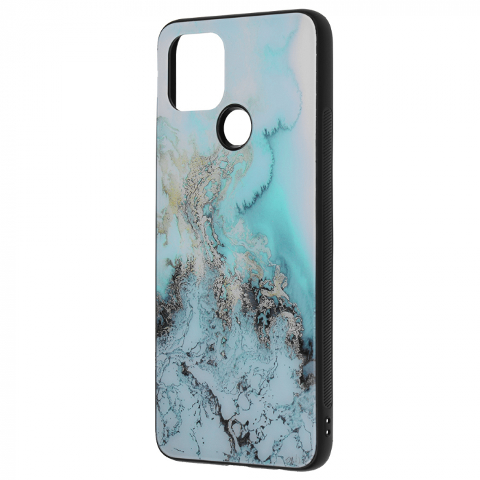 Husa OPPO A15 / A15s, Glaze Series, Blue Ocean [2]