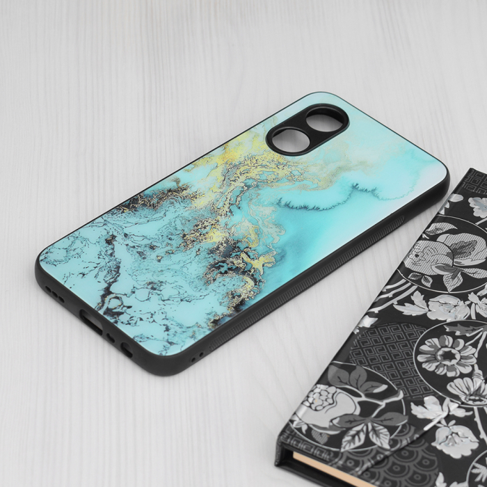 Husa OPPO A17, Glaze Series, Blue Ocean [4]