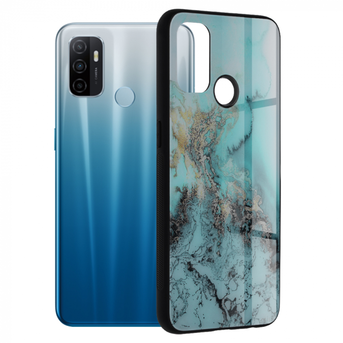Husa OPPO A53, Glaze Series, Blue Ocean [1]