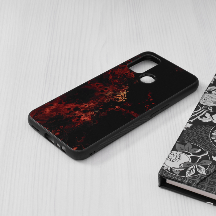 Husa OPPO A53, Glaze Series, Red Nebula [4]