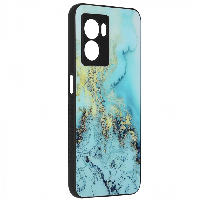 Husa OPPO A77, Glaze Series, Blue Ocean [6]