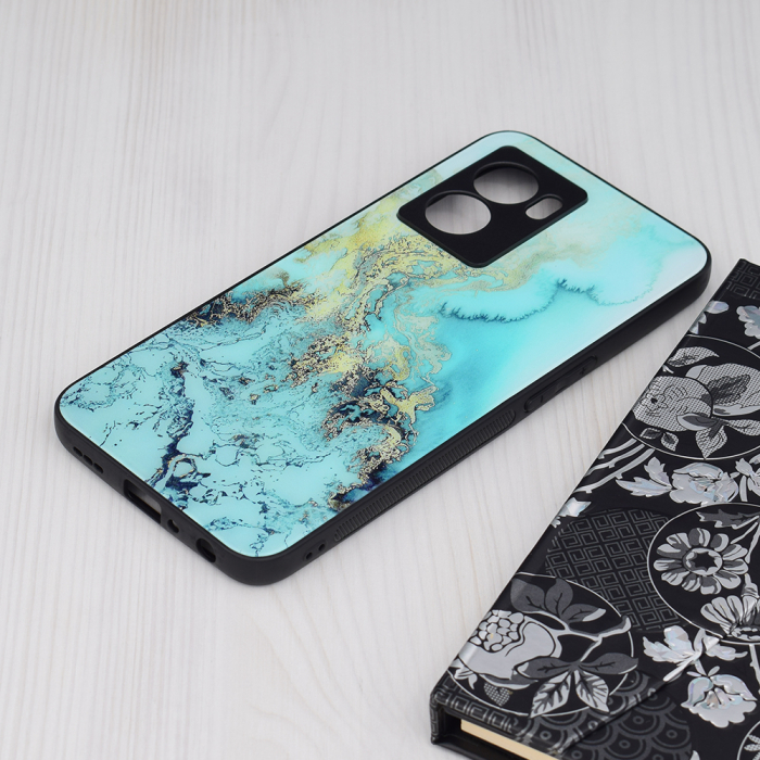 Husa OPPO A77, Glaze Series, Blue Ocean [2]