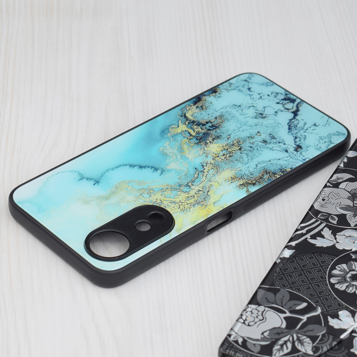 Husa OPPO A78 5G, Glaze Series, Blue Ocean [4]