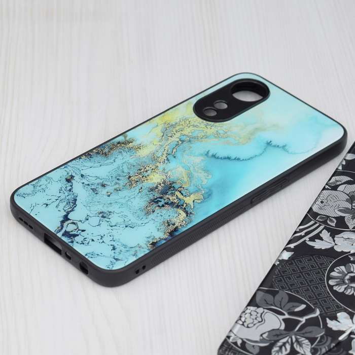 Husa OPPO A78 5G, Glaze Series, Blue Ocean [5]