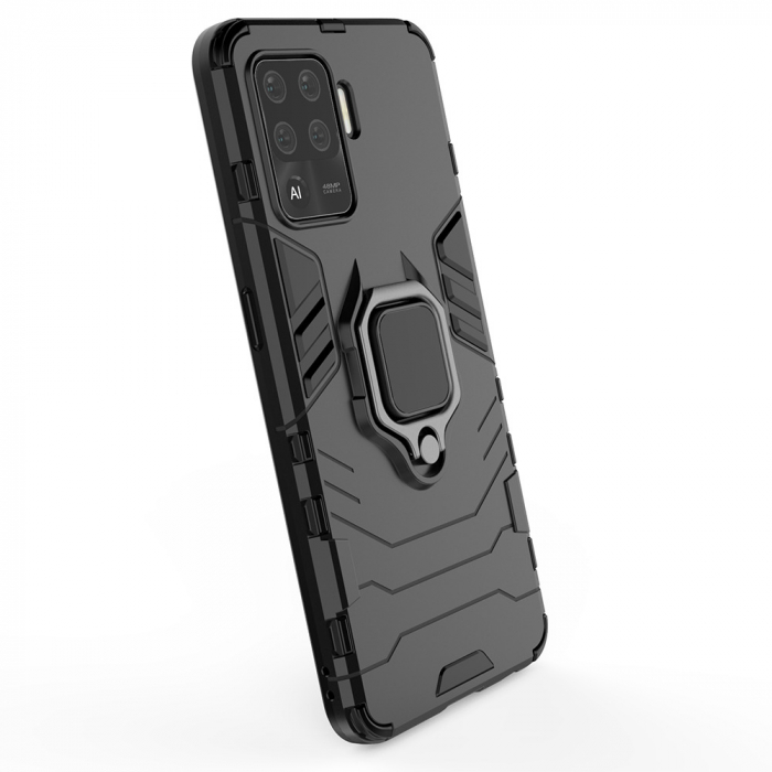 Husa OPPO Reno 5 Lite / A94, Techsuit Shield Ring, Negru [7]