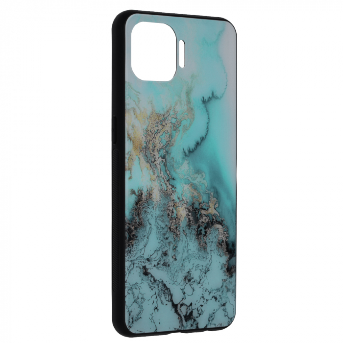 Husa OPPO Reno4 Lite, Glaze Series, Blue Ocean [3]