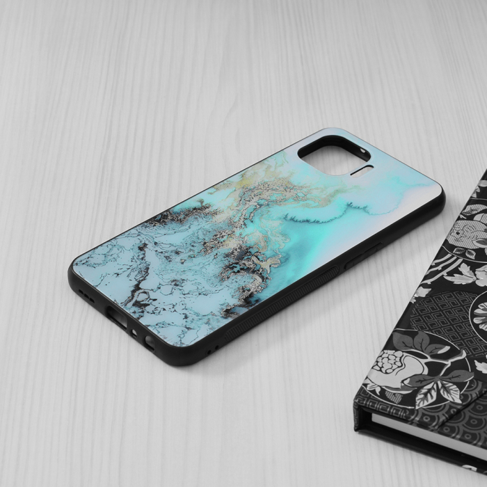 Husa OPPO Reno4 Lite, Glaze Series, Blue Ocean [4]