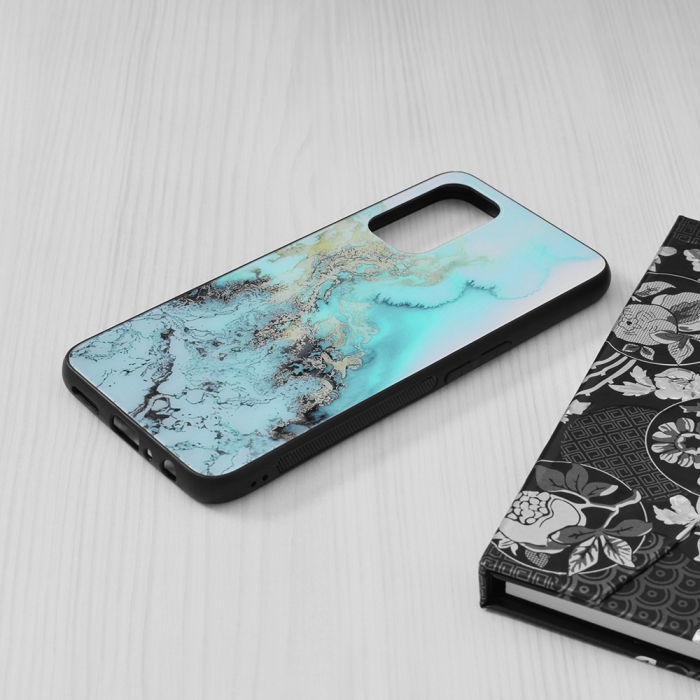 Husa OPPO Reno5 5G, Glaze Series, Blue Ocean [4]