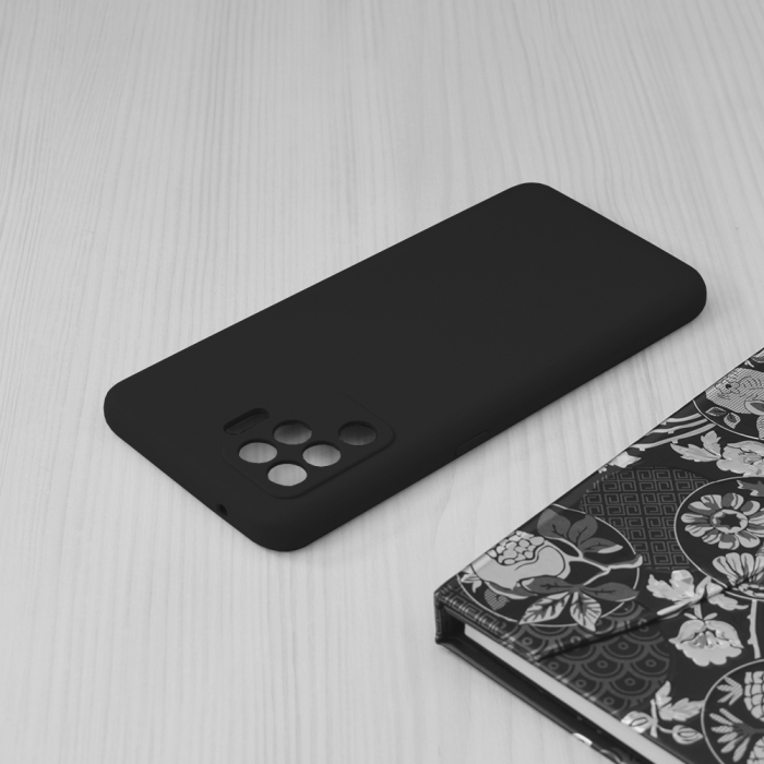 Husa OPPO Reno5 Lite / A94, Soft Edge Silicone, Negru [4]