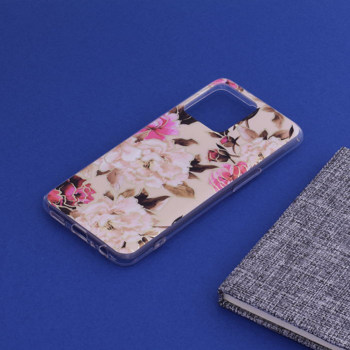 Husa OPPO Reno5 Lite / A94, Techsuit Marble Series, Mary Berry Nude [4]