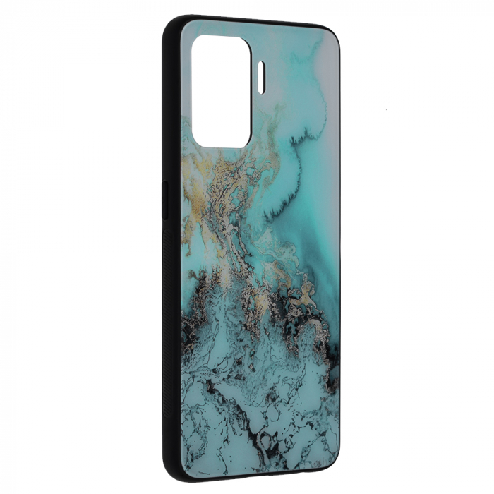 Husa OPPO Reno5 Lite, Glaze Series, Blue Ocean [3]
