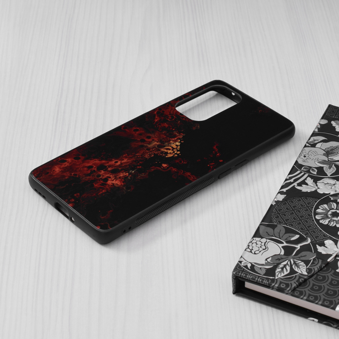 Husa OPPO Reno5 Pro 5G, Glaze Series, Red Nebula [4]