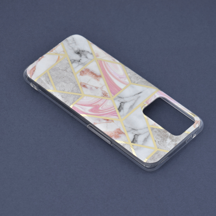 Husa OPPO Reno7 5G, Techsuit Marble Series, Pink Hex [4]