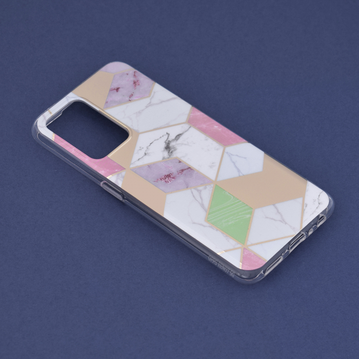 Husa OPPO Reno7 5G, Techsuit Marble Series, Purple Hex [3]