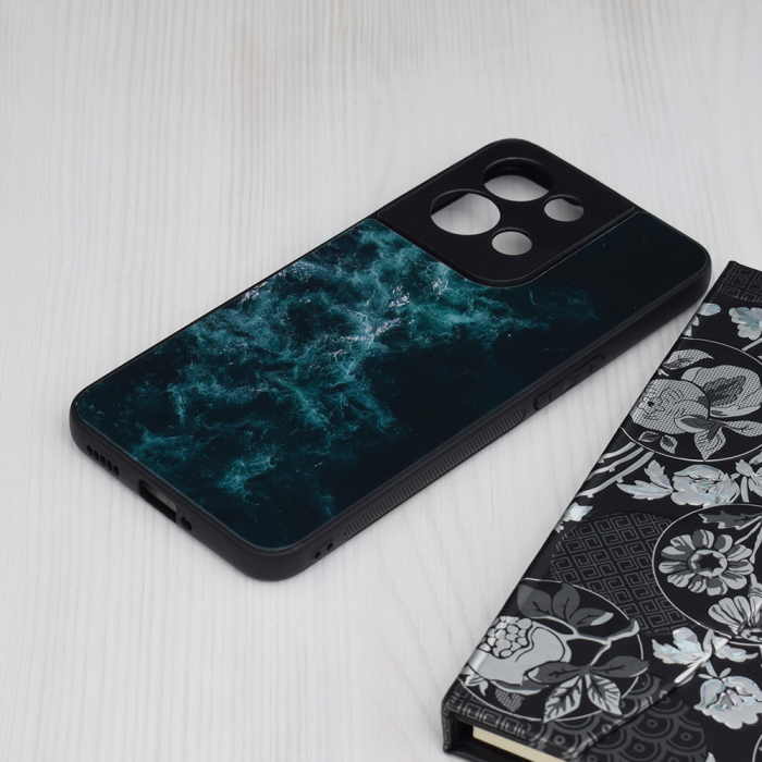 Husa OPPO Reno8 5G, Glaze Series, Blue Nebula [2]