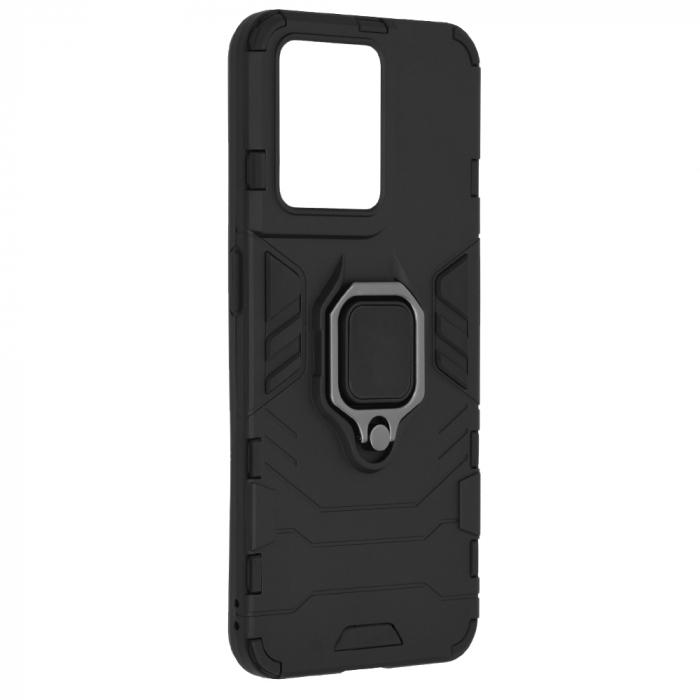 Husa OPPO Reno8 5G, Techsuit Shield Ring, Negru [6]