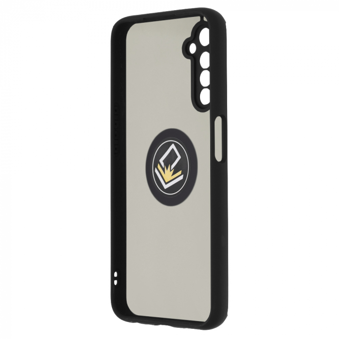 Husa Realme 6 / 6S cu inel suport stand magnetic, Negru [3]