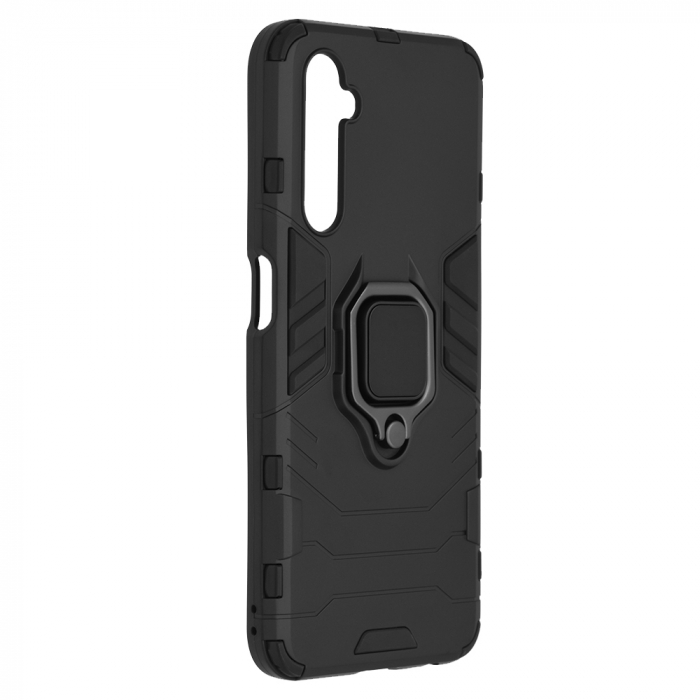 Husa Realme 6 / 6S, Techsuit Shield Ring, Negru [4]