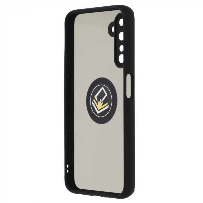 Husa Realme 6 Pro cu inel suport stand magnetic, Negru [3]
