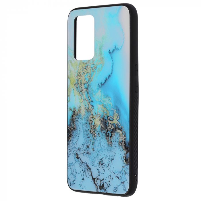 Husa Realme 8 5G, Glaze Series, Blue Ocean [2]